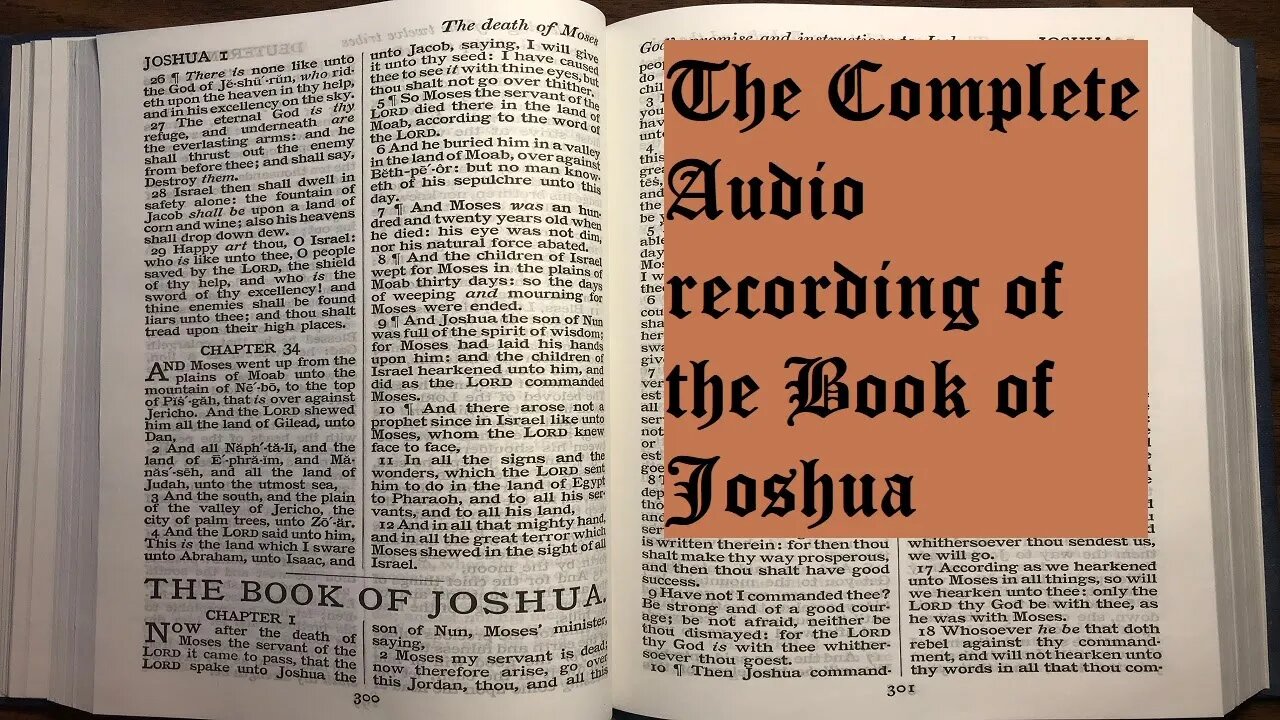 Joshua: Satan hates the word of God! Audio book