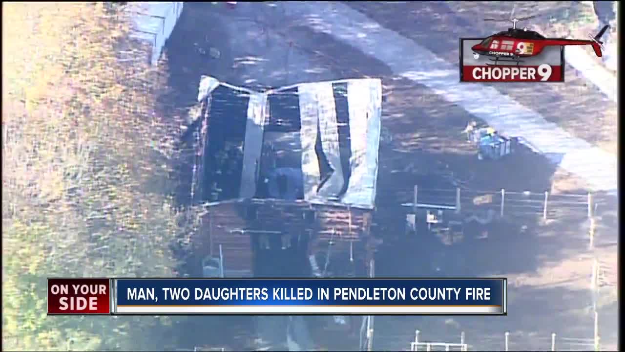 Police: Father, two daughters dead in Pendleton County fire