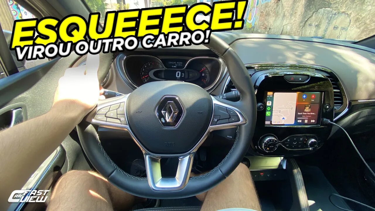 TEST DRIVE NOVO RENAULT CAPTUR ICONIC 1.3 TURBO 2022