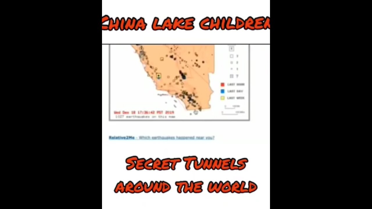 PART 2 of 3: CHINA LAKE - 5 FINGER LAKE - D.U.M.B.S & SECRET TUNNELS in USA