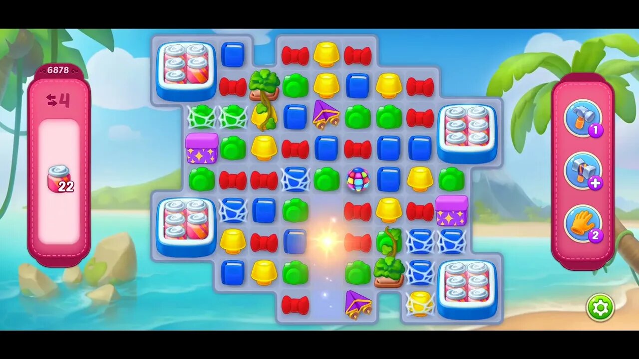 Playrix Homescapes Gameplay Walkthrough Level 6878