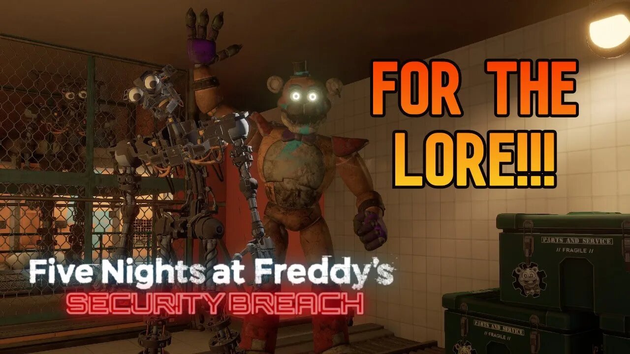 Five Nights at Freddy's: Security Breach | Secret and Lore Hunting