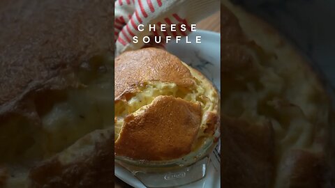 Cheese Soufflé | Spontaneous Cooking ASMR #shorts #egg