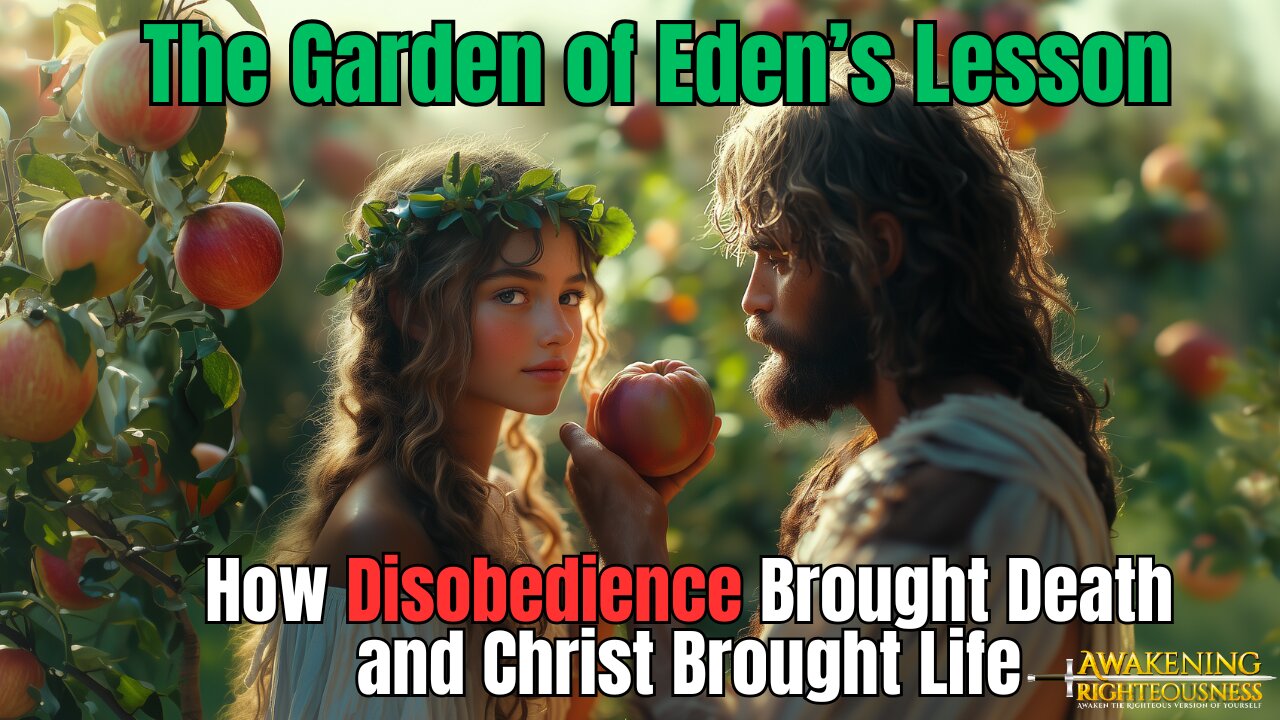 The Garden of Eden’s Lesson: How Disobedience Brought Death and Christ Brought Life