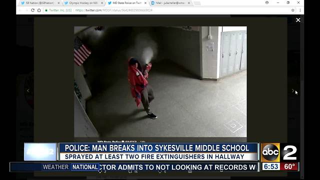 MSP: Burglar breaks into Carroll Co. school