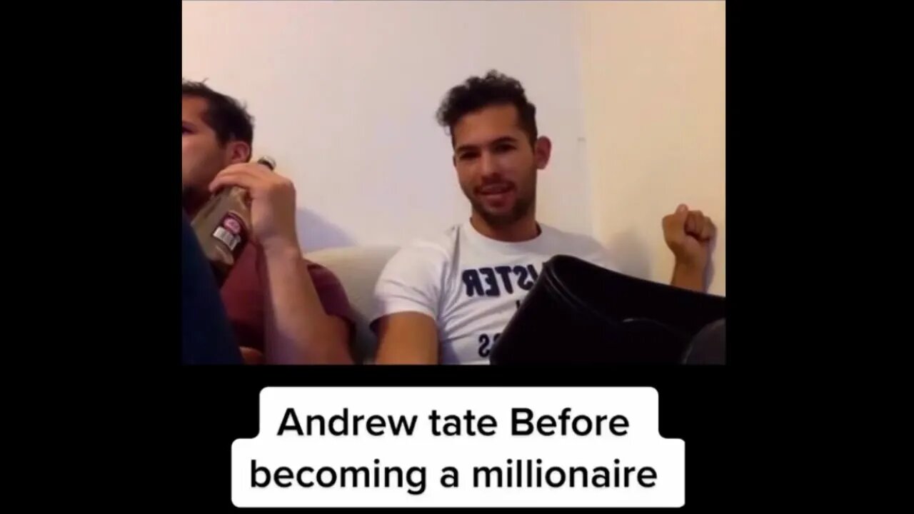 Before he got Millionaire... Andrew Tate