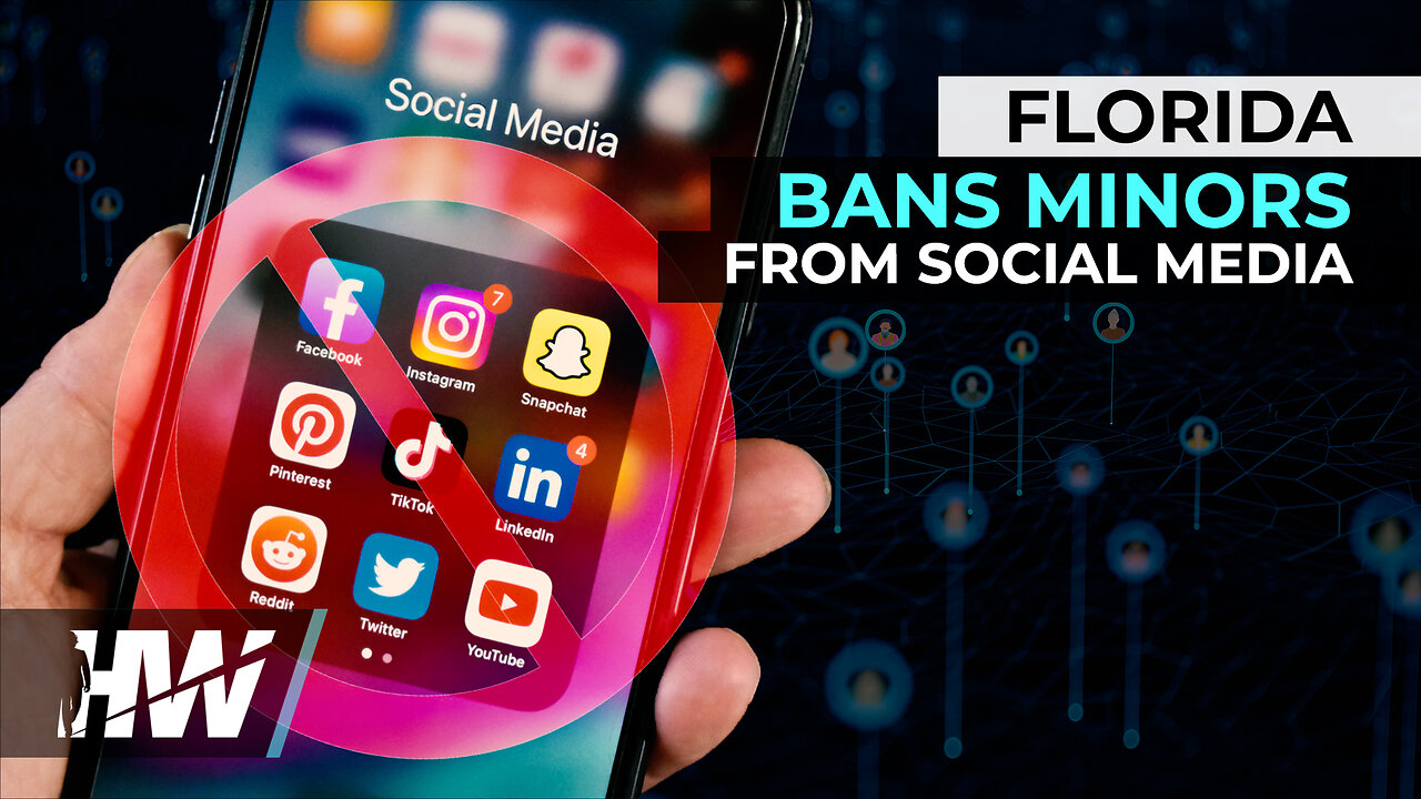 FLORIDA BANS MINORS FROM SOCIAL MEDIA