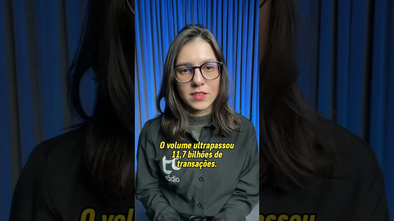 Pix dobra número de transações em 2022 #shorts