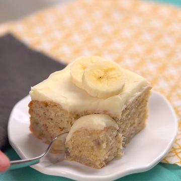 Delightful banana cake recipe