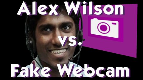 Refund Scammer Alex Wilson opens the Fake Camera