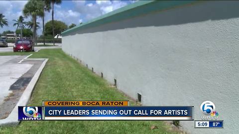City leaders sending out call for artists