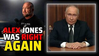 Watch Alex Jones Predict What Vladimir Putin Was Going To Say About... Word 4 Word