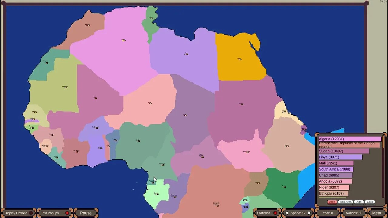 Ages Of Conflict World War Simulator - Battle for Africa