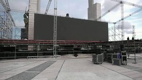 En Vivo: Cobertura Especial montaje Plaza de la Bandera parte 2