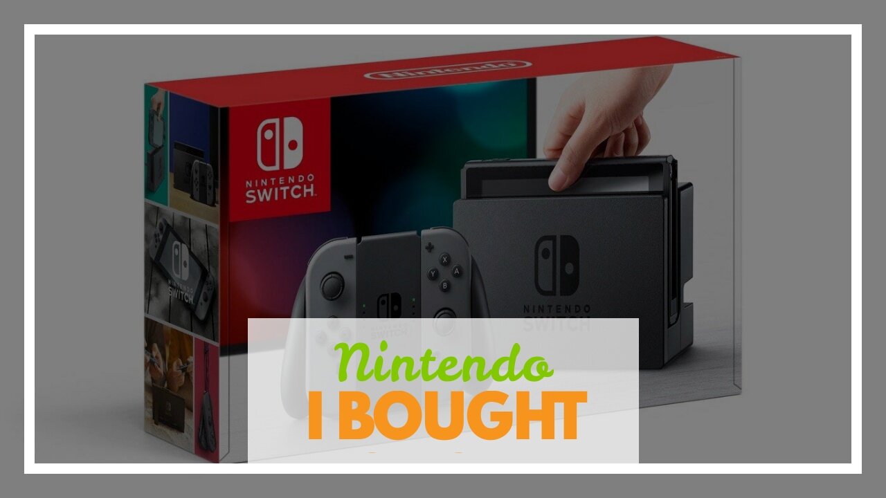 Nintendo Switch Console Gray Joy-Con