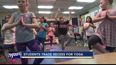 West Ada students trade recess for yoga
