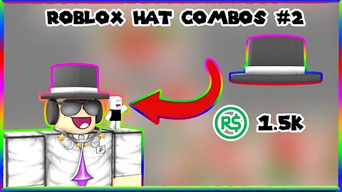 HOW TO GET THE WHITE BANNDED TOP HAT (ROBLOX HAT COMBOS #2)