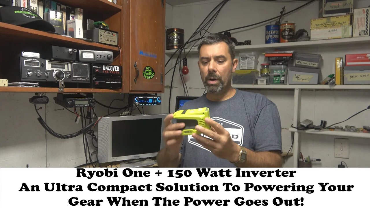 Ryobi One + 150 Watt Inverter, If you already have Ryobi Tools, The Inverter Is A Perfect Option.