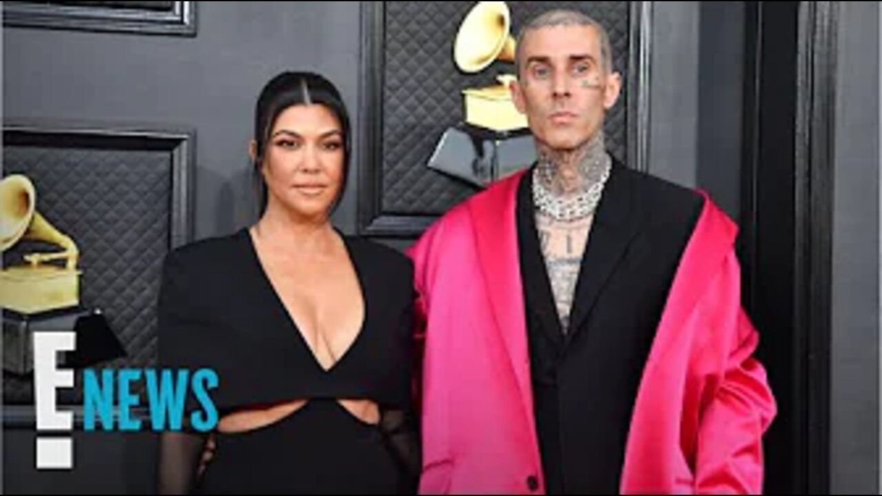 Kourtney Kardashian & Travis Barker's Date Night at Hulu Show Premiere | E! News