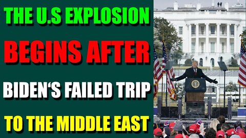 NEXT 24 HOURS ARE CRITICAL! - THE U.S EXPLOSION BEGINS AFTER BIDEN‘S FAILED TRIP TO THE MIDDLE EAST