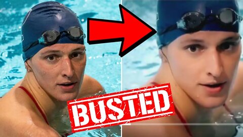 Media BUSTED Editing Pictures To Make Transgender Swimmer Lia Thomas Look Like A Woman