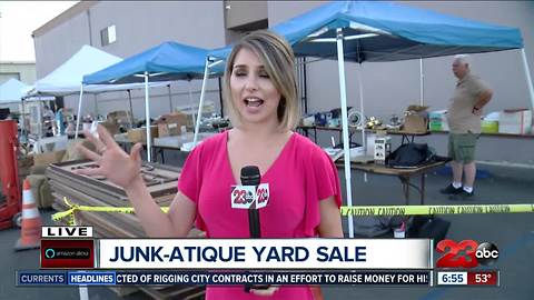 Junk-Atique holds two-day yard sale