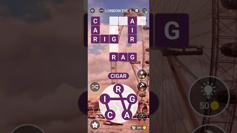 Word City London Eye Answer Level 4