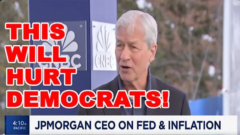 CNBC gets UNCOMFORTABLE after Chase CEO Jamie Dimon DROPS FACTS about Trump and MAGA!