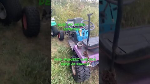 Mud Mowers! Each family member has their own! #mudmowers #metaldetecting #shorts #short #shortvideo