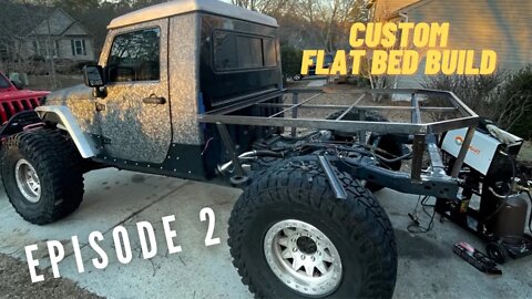 This didn’t go as planned… Building A Custom Flat Bed: Episode 2