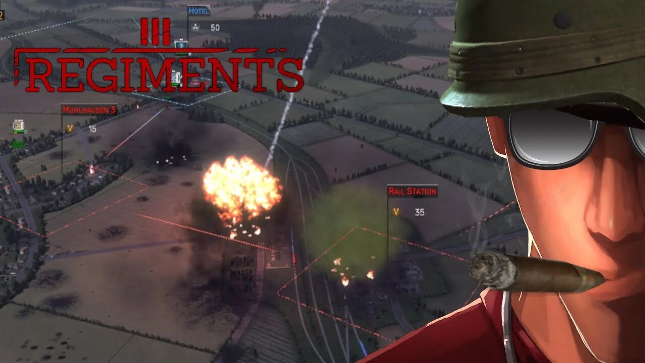 Regiments Operation Dissonance - Great now they got rockets! Part 2 | Let's Play Regiments Gameplay