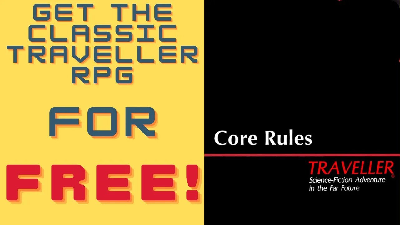 Calling All 🪐Sci-Fi TTRPG🪐 Fans: Experience Classic Traveller for FREE!