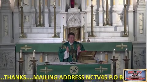 NCTV45 CATHOLIC MASS SUNDAY HOLY SPIRIT PARISH (ST MARY’S) 8 AM SUNDAY SEPTEMBER 19 2021