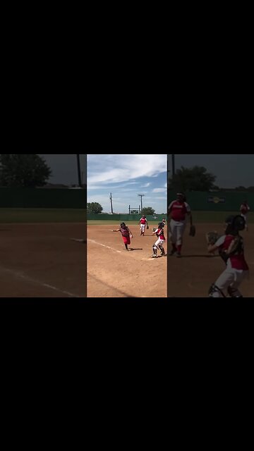 Running all the way Home on a missed 3rd strike!!!