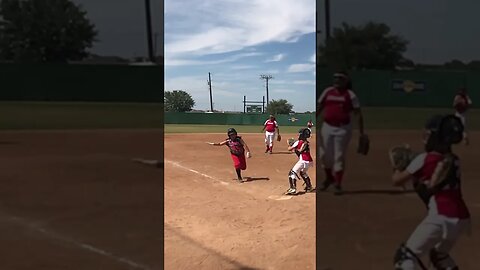 Running all the way Home on a missed 3rd strike!!!