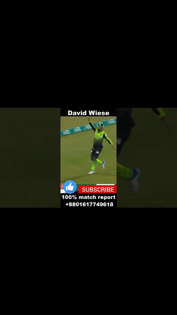 David Wiese to Maqsood out Caught by Abdullah Shafique , #psl #cricketshorts