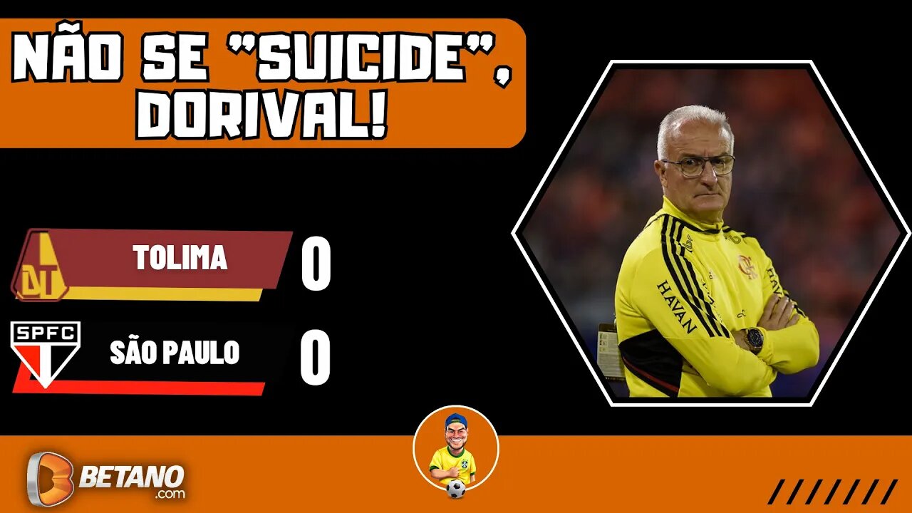 Com titulares, SP de Dorival opta por não evoluir