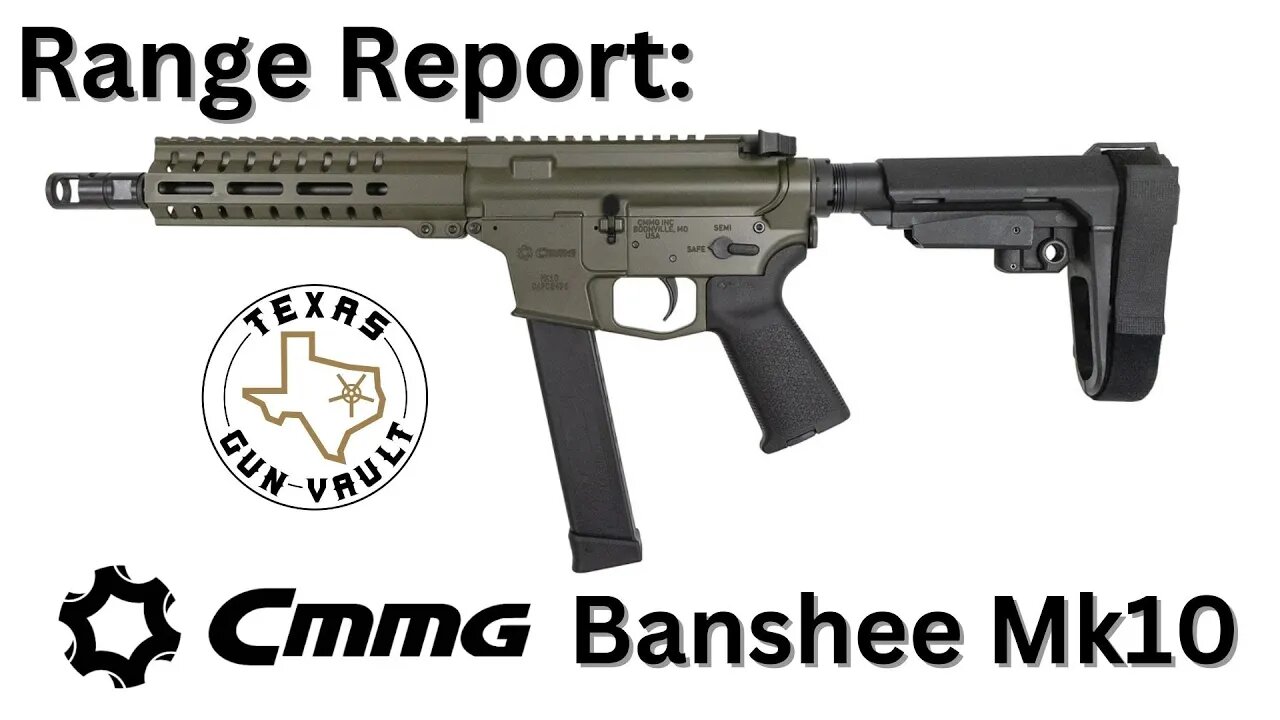 Range Report: CMMG Banshee Mk10 (10mm Pistol)