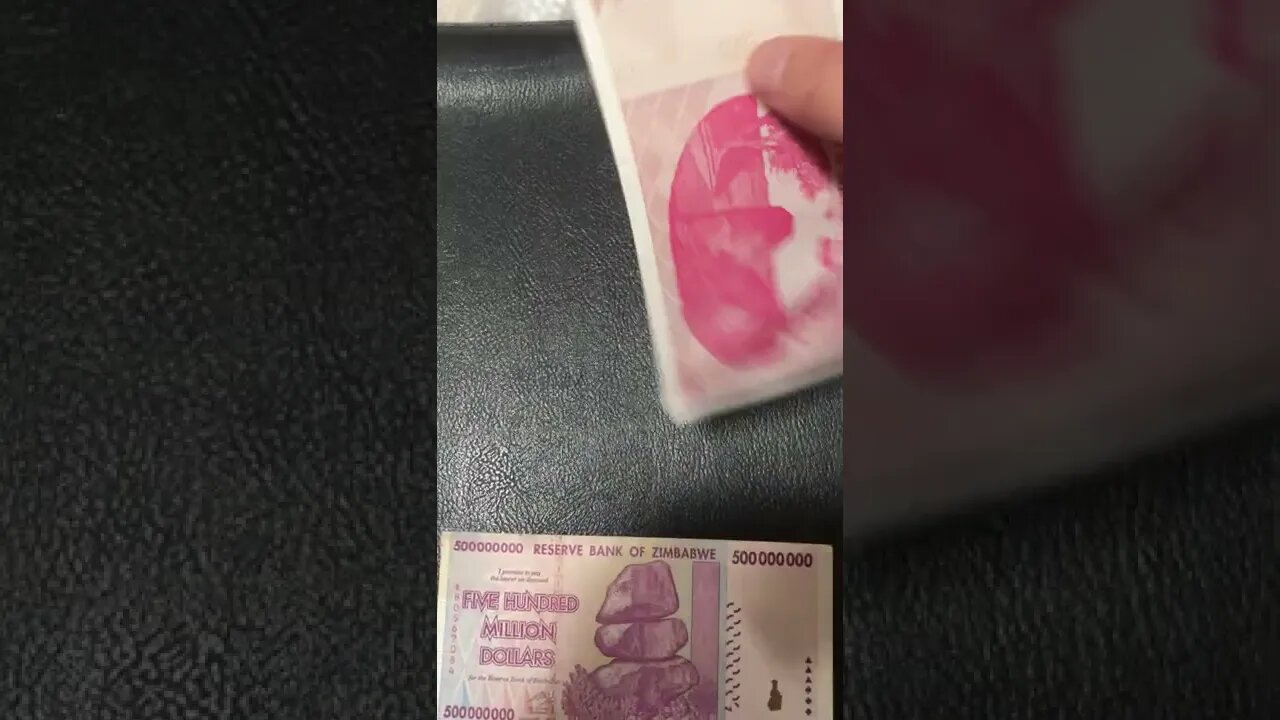 Amazing Zimbabwe 10 Post Inflation Currency