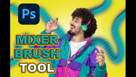 Mixer Brush Tool in Photoshop मिक्सर ब्रश टूल का प्रयोग करना सीखे फॉटोशॉप मे !