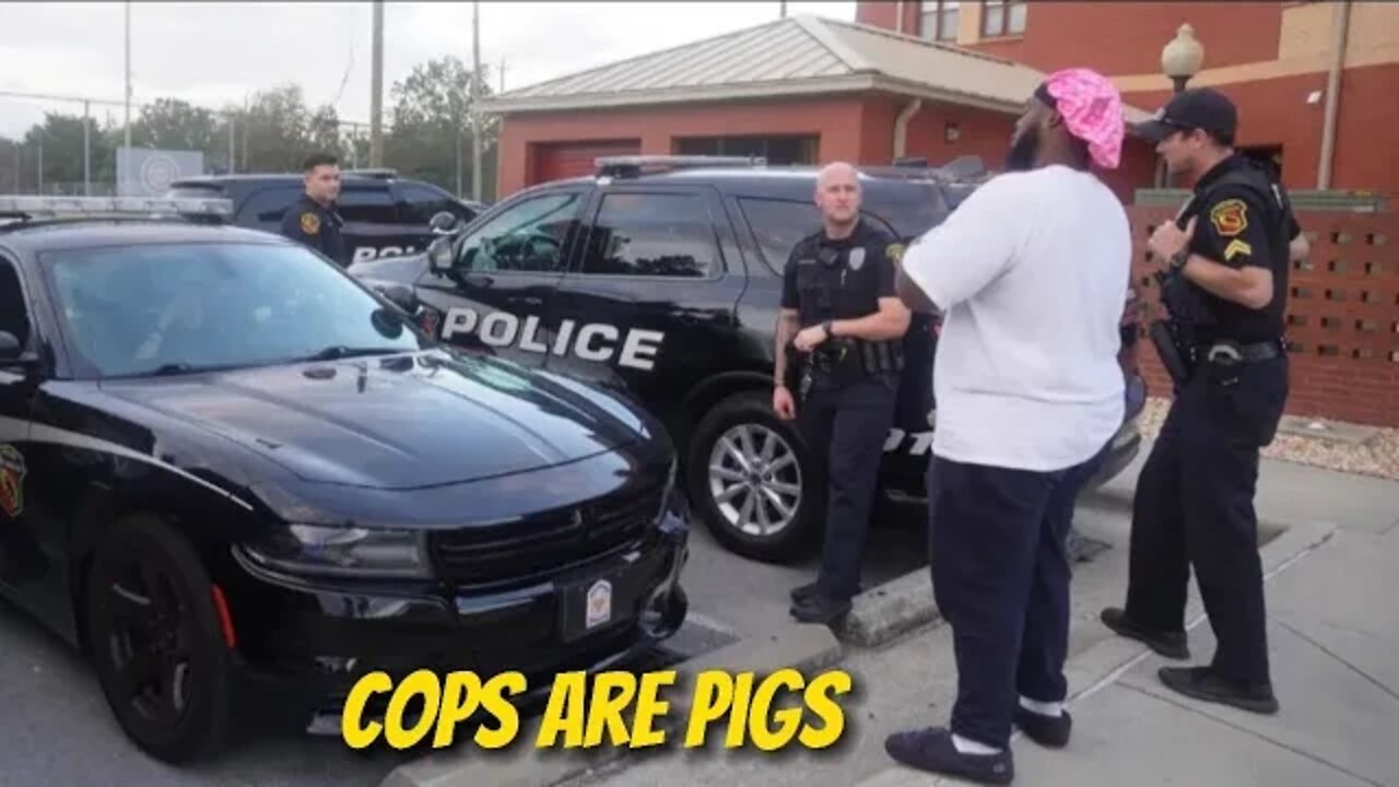 Asking COPS To Cook Them For THANKSGIVING!