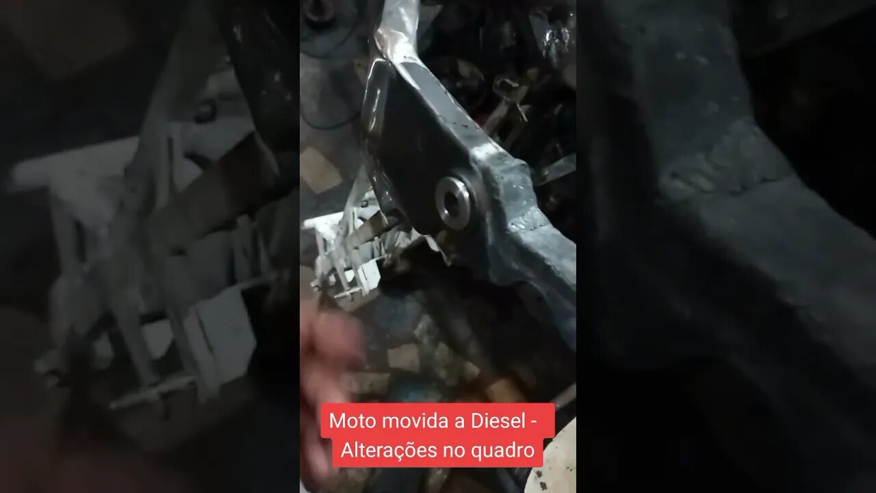 Moto a Diesel Alterações no quadro ! - Perguntas Feitas na Rede Vizinha (Aquela que as "muié dança")