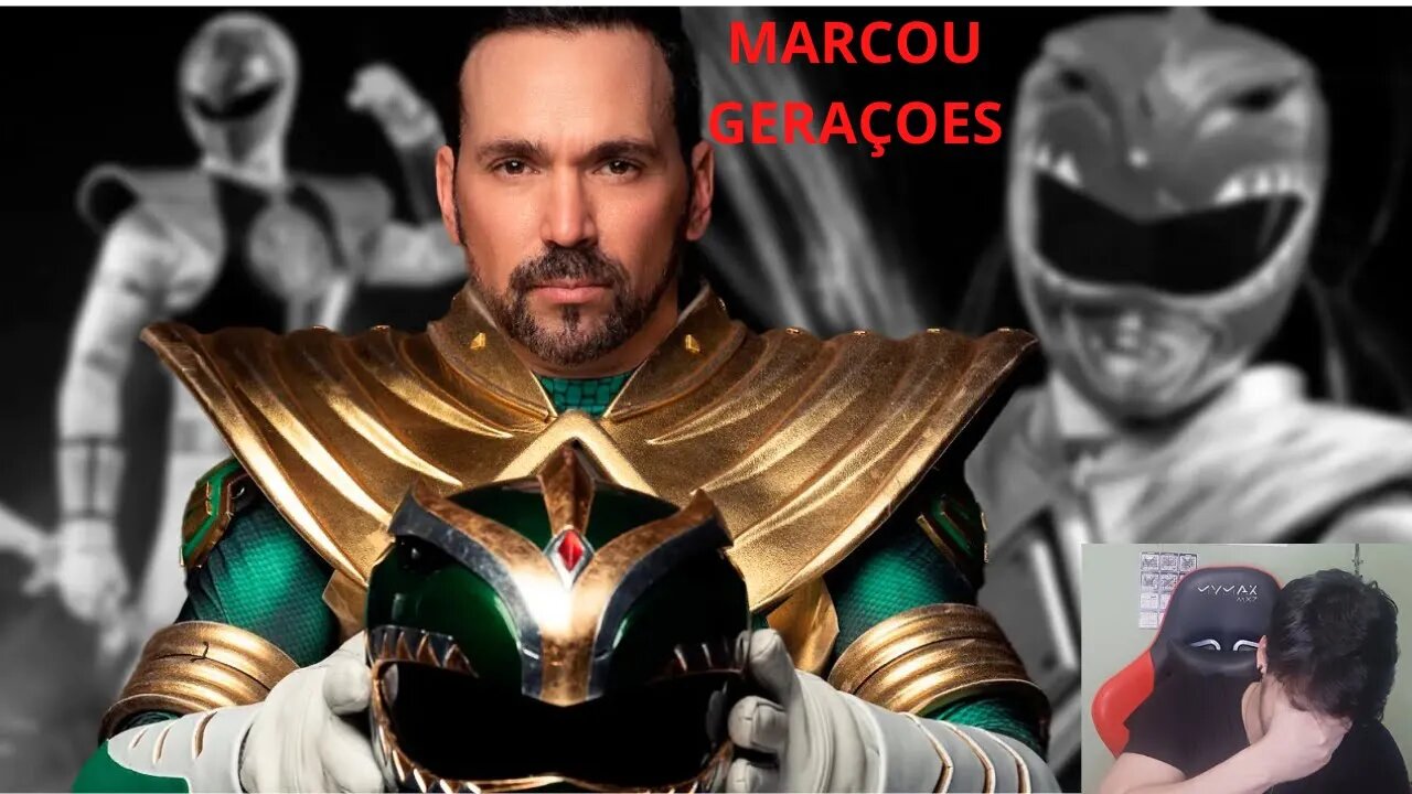 POWER RANGER VERDE JASON DAVID FRANK MORREU !