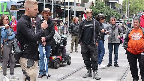 'Withstand the Storm' Melbourne Freedom Rally 1 4 23