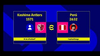 eFootball: KASHIMA ANTLERS vs PERU | Entretenimiento Digital 3.0