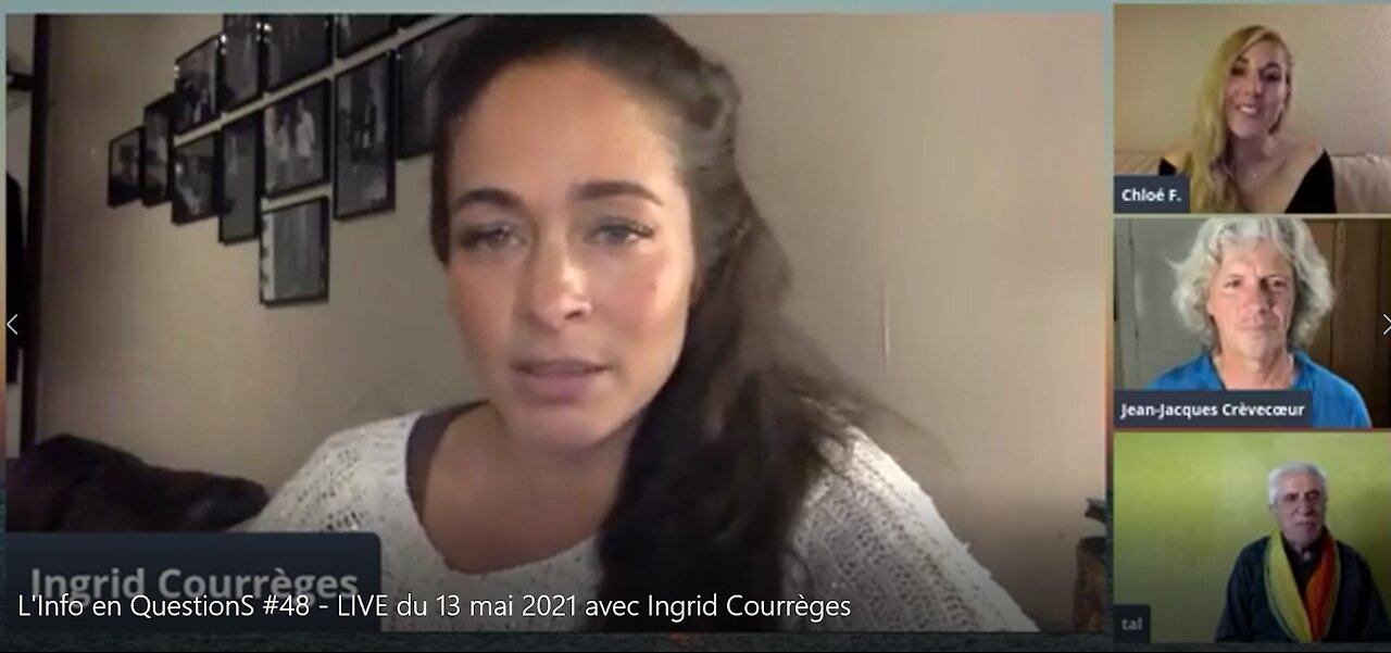 L'Info en QuestionS #48 - LIVE du 13 mai 2021 avec Ingrid Courrèges, chanteuse engagée