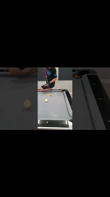 Monster Backspin 😎🎱🔴 #billiards #shorts