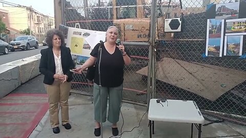 Nicole Maliotakis Rally Infront of the demolition site of 1222 63rd st BK 7/19/23