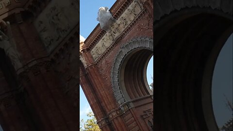 Arc de Triomf Barcelona Spain #shorts