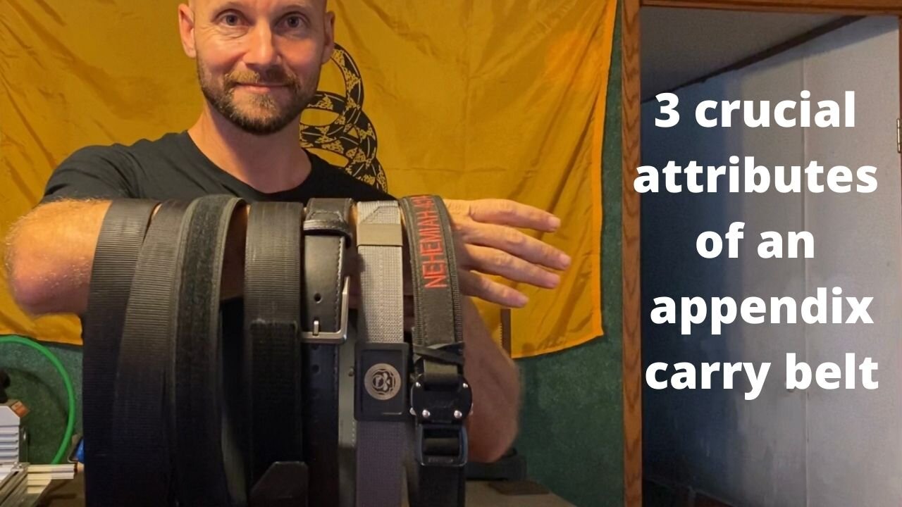 Best belts for appendix carry?